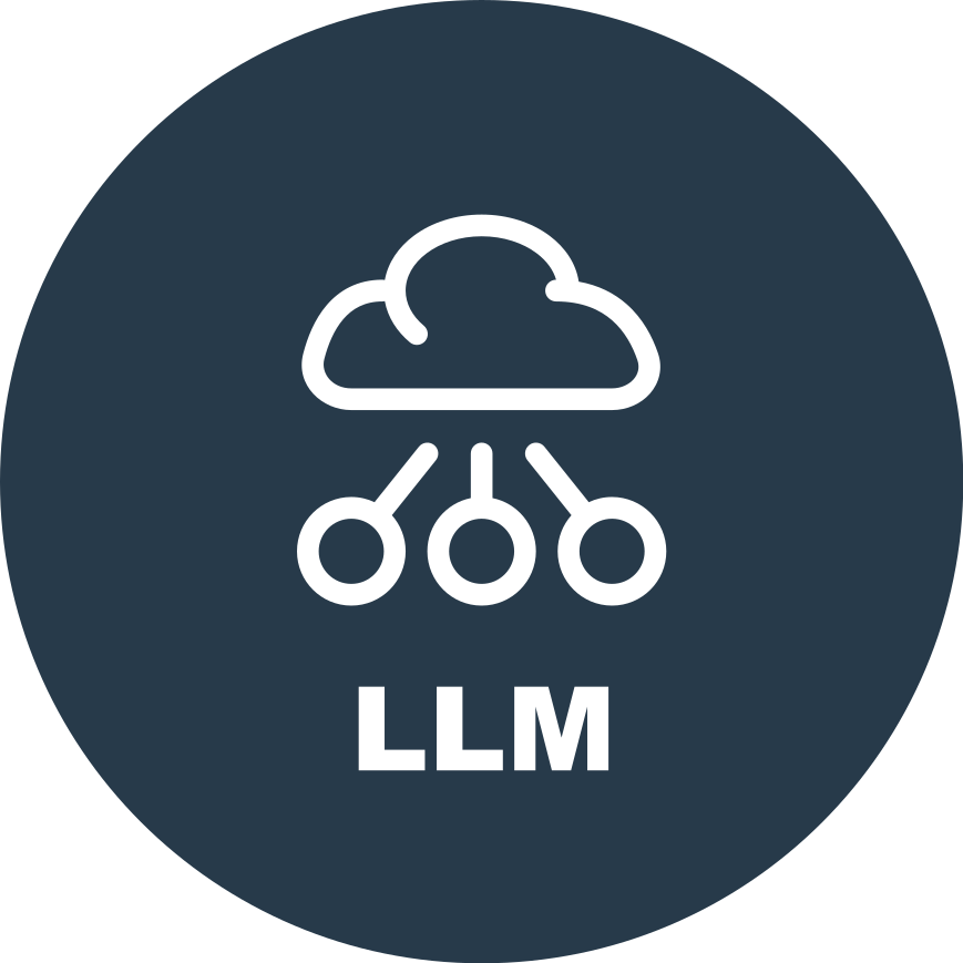 An icon showing a cloud and a network